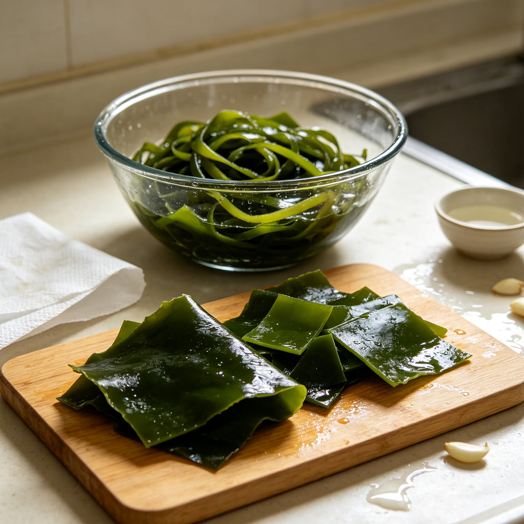 Fresh Kelp Ribbons And Sheets