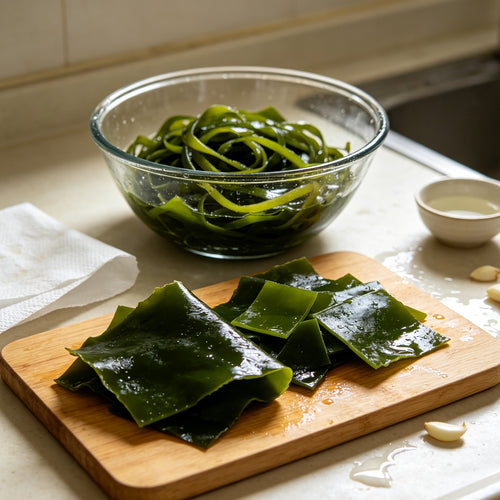 Fresh Kelp Ribbons And Sheets