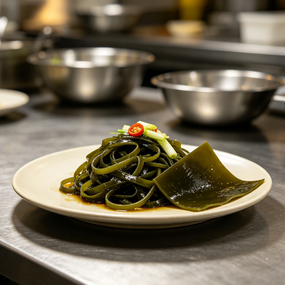 Fresh Kelp Ribbons And Sheets