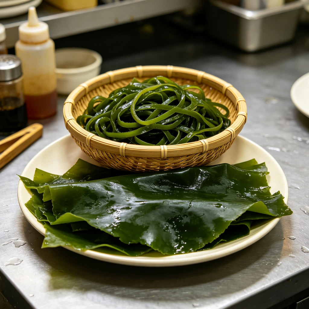 Fresh Kelp Ribbons And Sheets