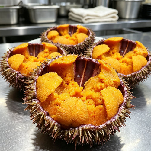 Fresh Sea Urchin With Roe