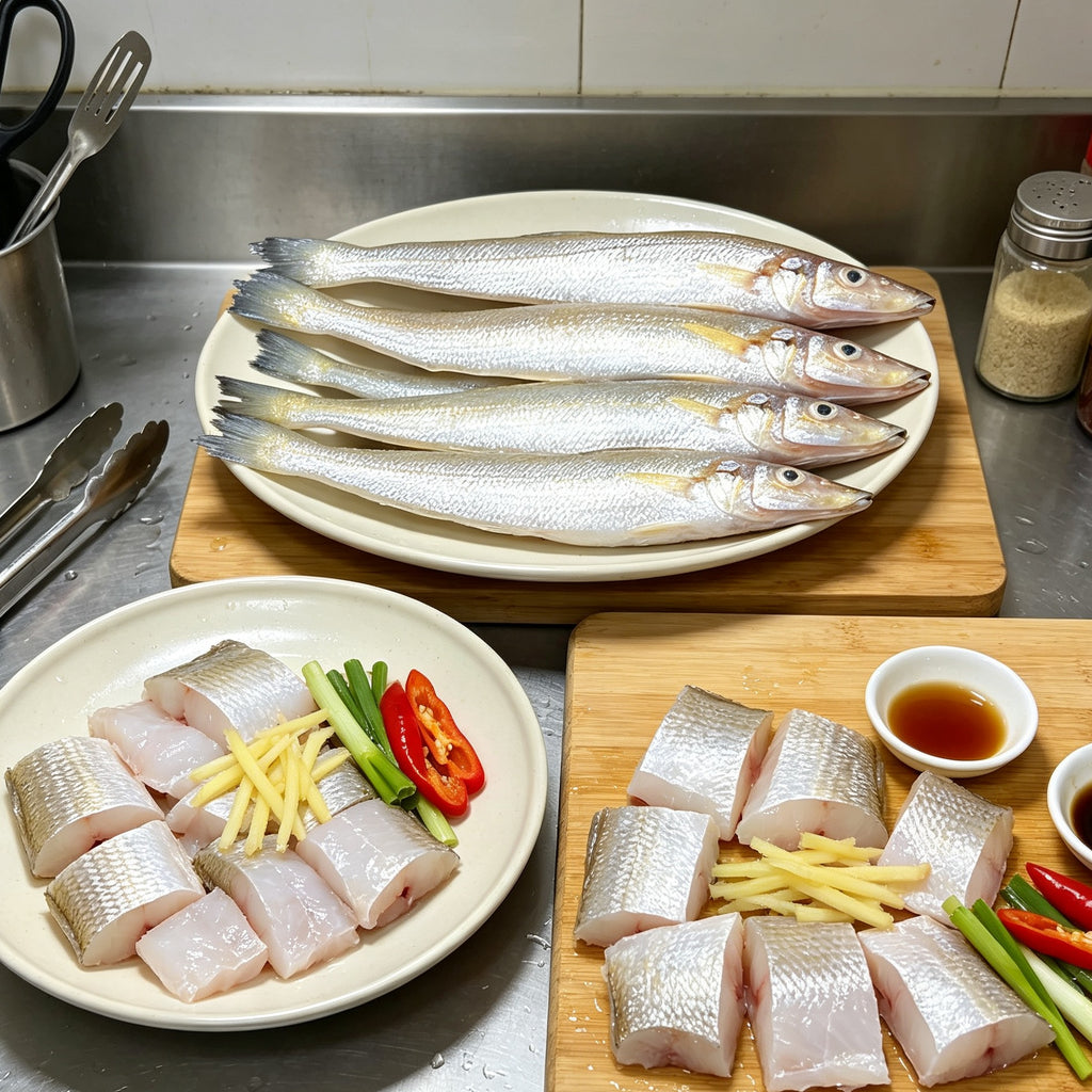 Premium Fresh Whole Silver Fish