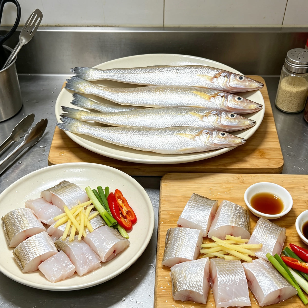Premium Fresh Whole Silver Fish